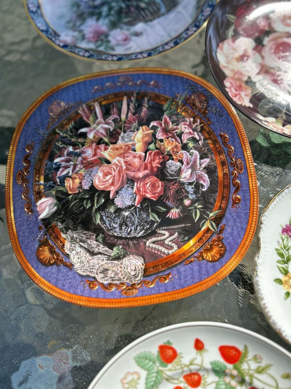 The Bradford Exchange "Dreams to Gather" Collector Plate by M. Renee McGinnis